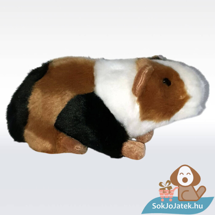 Élethű tengerimalac plüss oldalról (18 cm)