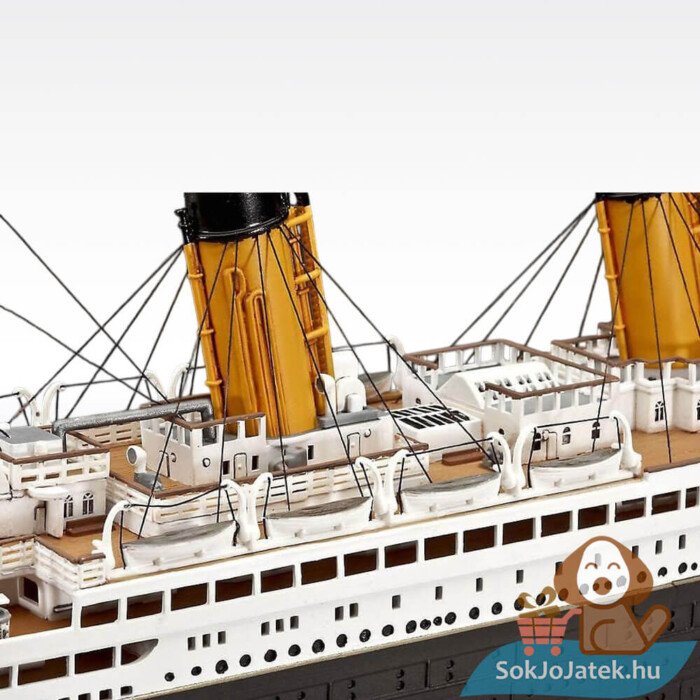 R.M.S. Titanic, 100th Anniversary Edition 1:400 makett készlet közepe, festékkel, ragasztóval (Revell 05715)