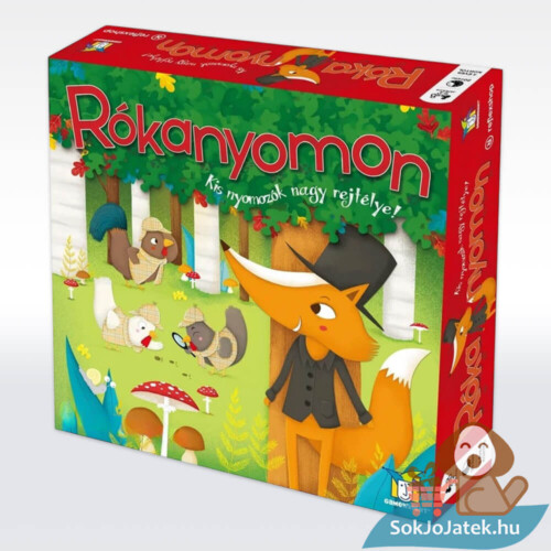Rókanyomon gyerek társasjáték