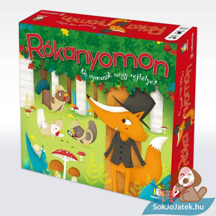 Rókanyomon gyerek társasjáték