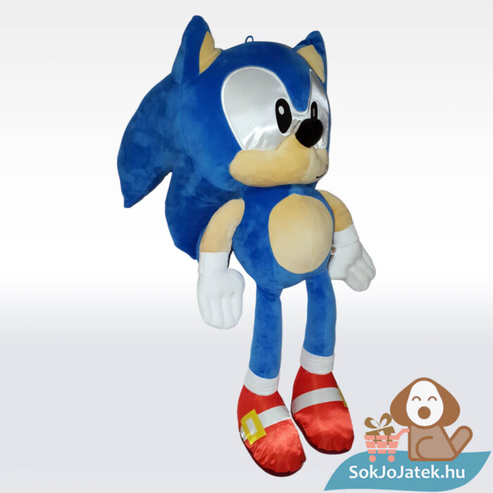 Sonic: Óriás, XXL méretű Sonic plüss jobbról (70 cm)