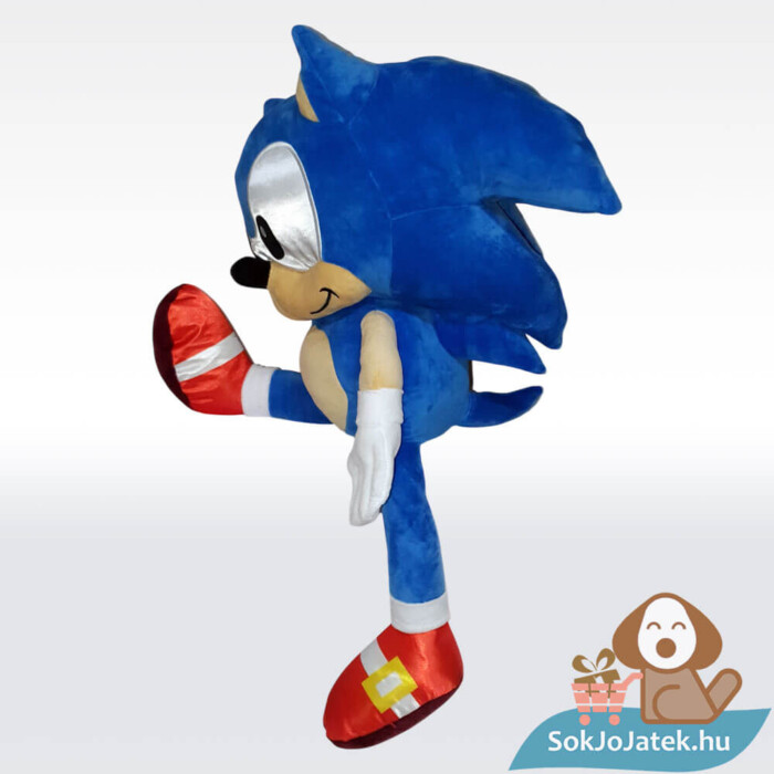 Sonic: Óriás, XXL méretű Sonic plüss oldalról (70 cm)