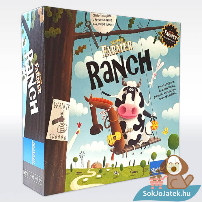 Szuper Farmer: Ranch társasjáték jobbról (Granna)