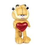 Garfield: Szerelmes Garfield plüss szívvel (28 cm)