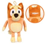 Bluey: Bingo plüss figura cipzáras zsebbel (35 cm)