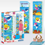 Baby Shark: Mérj meg! magasságmérő 30 db-os Clementoni puzzle (20340)