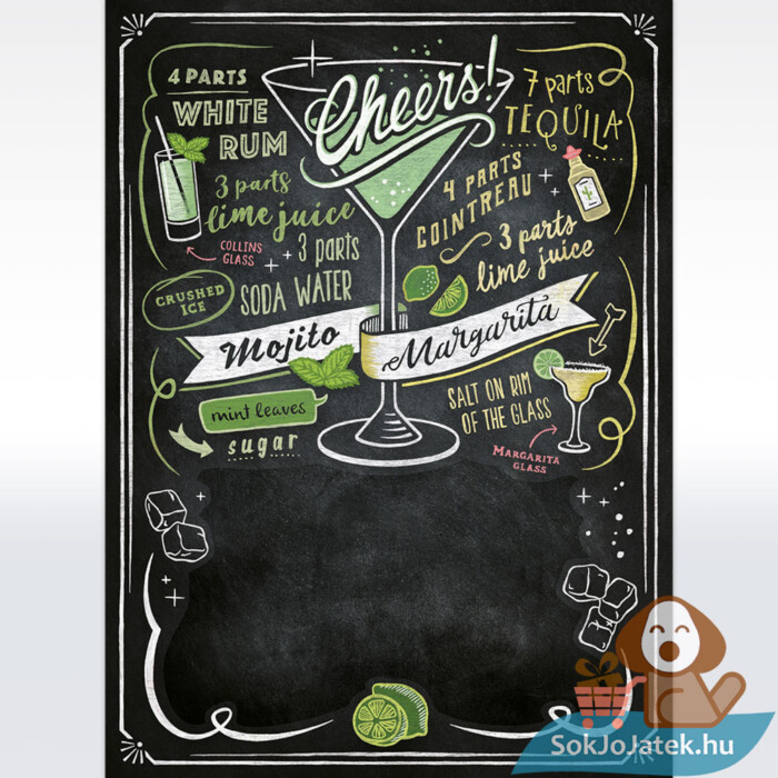 Black Board puzzle képe: Cheers, 1000 db (Clementoni 39467)