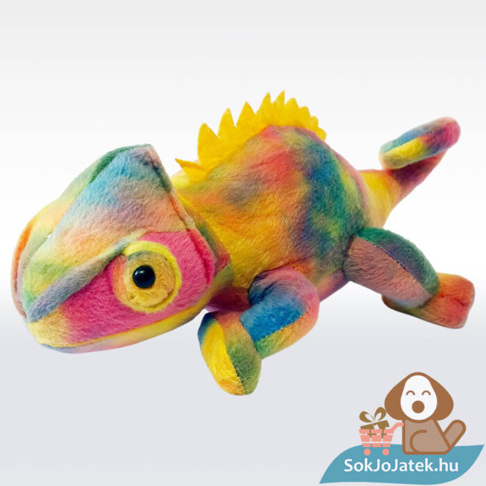 Élethű plüss kaméleon balról, 20 cm (Wild Republic)