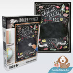 Black Board puzzle: Think outside the box