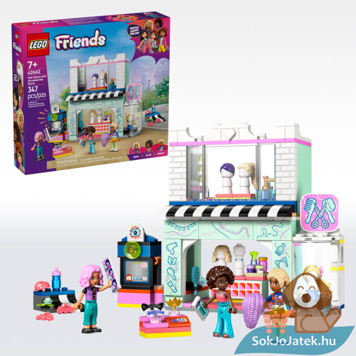 Lego Friends 42662: Fodrászat és fodrászkellékek boltja