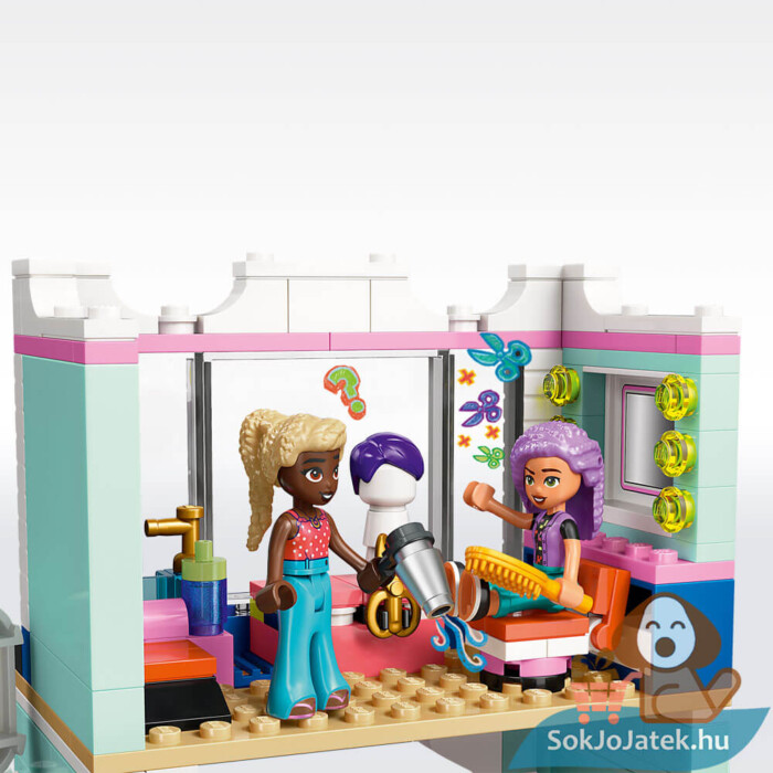 Lego Friends 42662: Fodrászat és fodrászkellékek boltja belülről