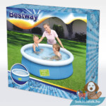 Puhafalú medence, 152×38 cm (Bestway 57241)