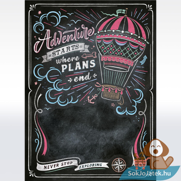 Black Board puzzle képe: Travel, 1000 db (Clementoni 39478)