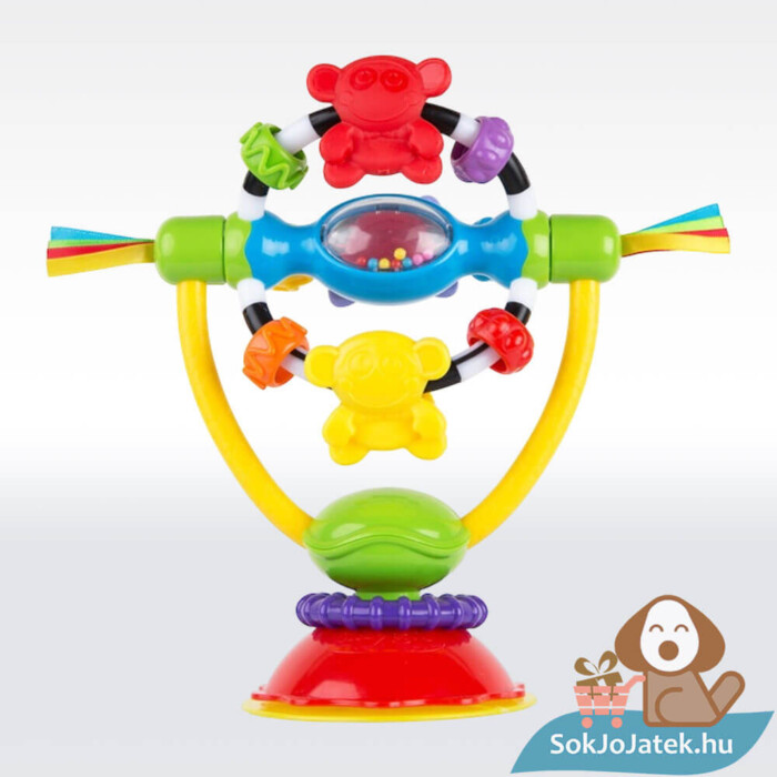 Bújós láma, 4 az 1-ben készségfejlesztő bébijáték szett része (Playgro)