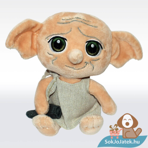 Harry Potter: Ülő Dobby, a házimanó plüssfigura (16 cm)