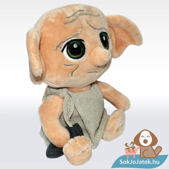 Harry Potter: Ülő Dobby, a házimanó plüssfigura jobbról (16 cm)