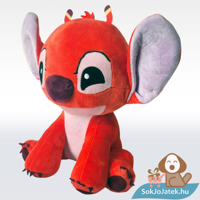 Lilo & Stitch: Ülő Leroy plüssfigura balról (25 cm)
