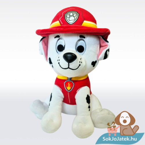 Mancs Őrjárat: Marshall plüss kutya, 23 cm (Spin Master)