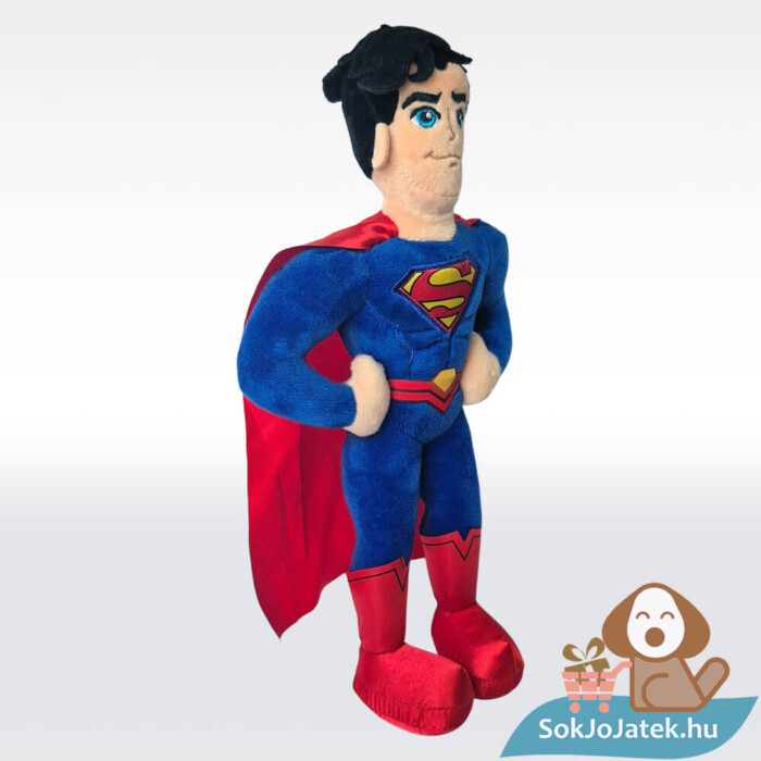 Superman plüssfigura jobbról (32 cm)