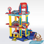 Emeletes parkolóház, 4 autóval (46 cm)