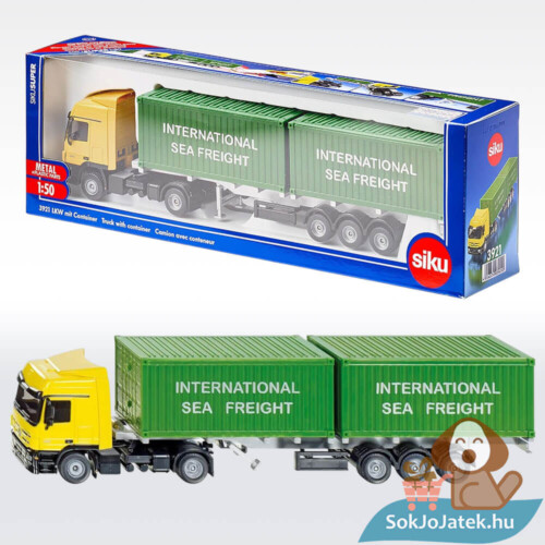 Siku: Mercedes-Benz konténeres kamion (1:50), 31 cm