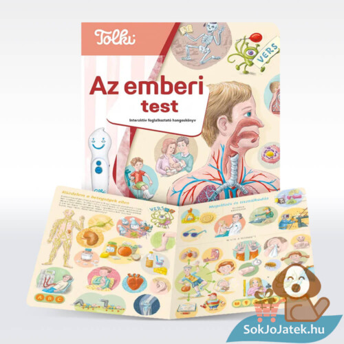 Tolki: Az emberi test, interaktív foglalkoztató hangoskönyv