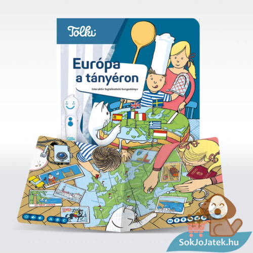 Tolki: Európa a tányéron, interaktív foglalkoztató hangoskönyv