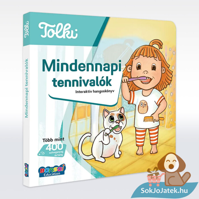 Tolki: Mindennapi tennivalók, interaktív foglalkoztató hangoskönyv állítva