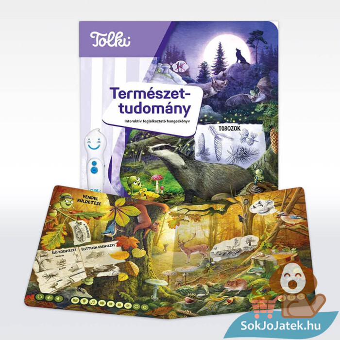 Tolki: Természettudomány, interaktív foglalkoztató hangoskönyv
