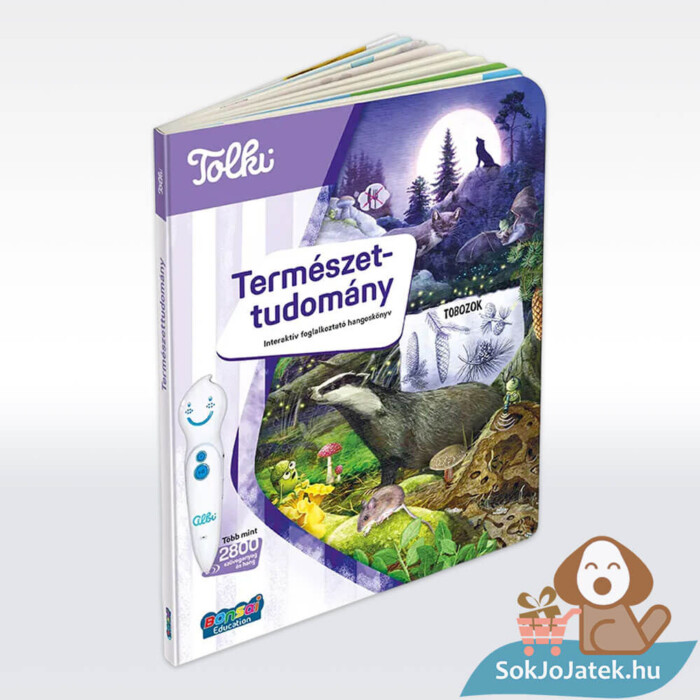 Tolki: Természettudomány, interaktív foglalkoztató hangoskönyv állítva
