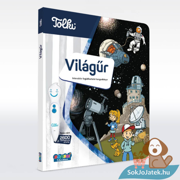 Tolki: Világűr, interaktív foglalkoztató hangoskönyv állítva