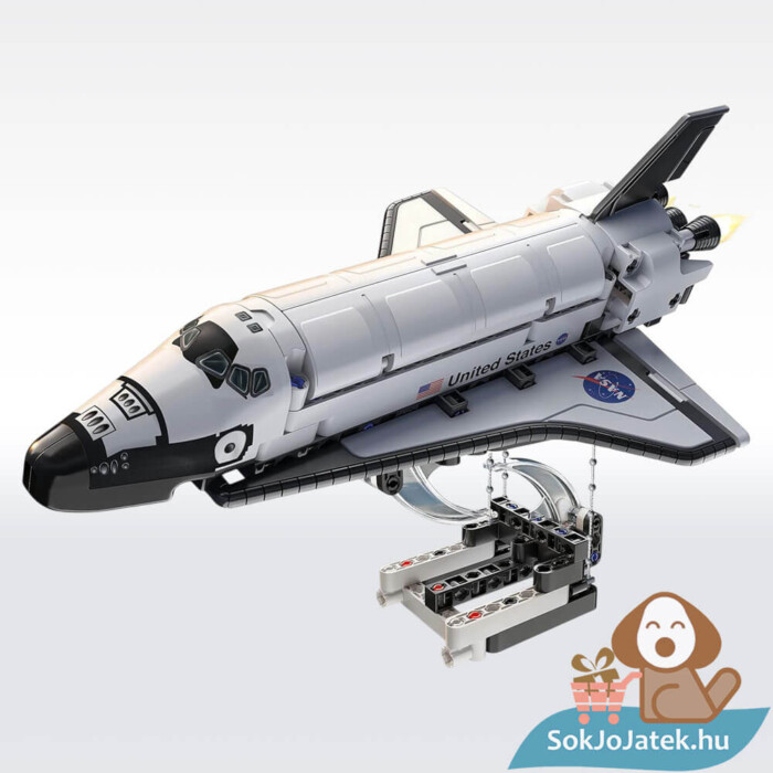 Tudomány és Játék: NASA űrsikló építőkészlet balról (Clementoni)