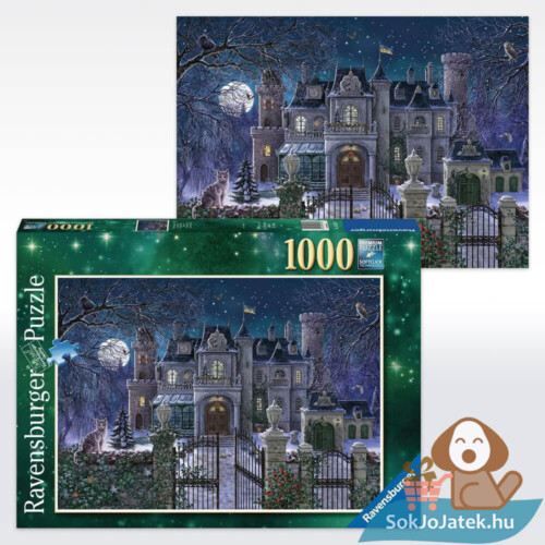Karácsonyi villa, 1000 db-os puzzle (Ravensburger 16533)