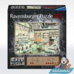 Laboratórium, 368 db-os szabadulós kirakó (Ravensburger Exit KIDS Puzzle, 16783)