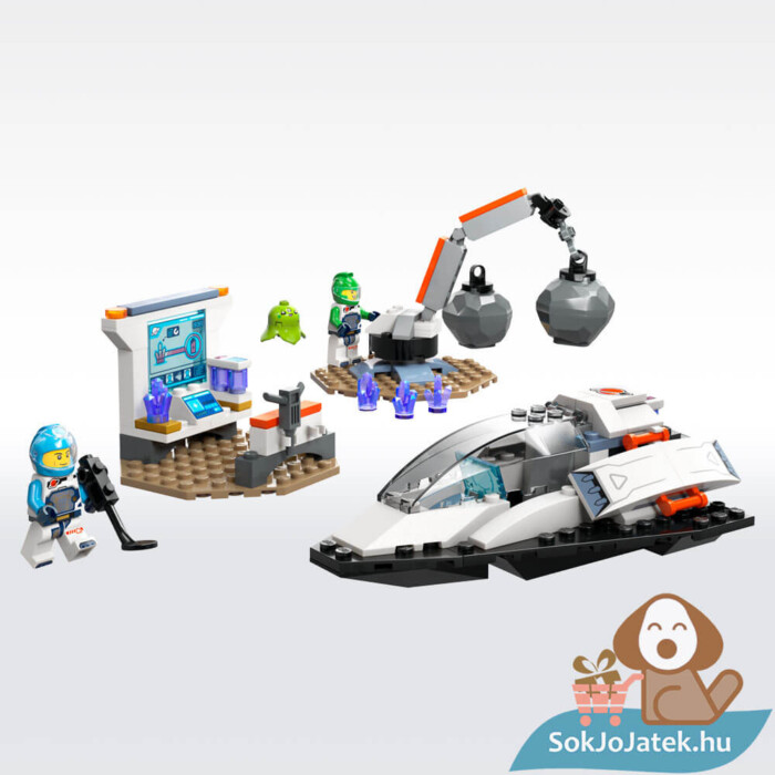 Lego City Space 60429: Űrhajó és aszteroidák felfedezése (megépítve)