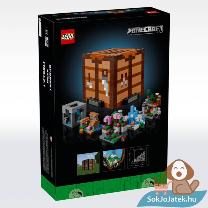 Lego Minecraft: A barkácsasztal doboza (21265)