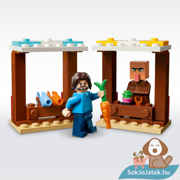 Lego Minecraft: A szellemléghajó és falutámadás részlete (21273)