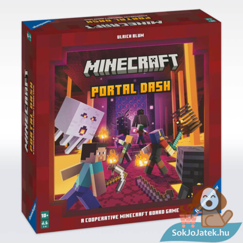 Minecraft: Portal Dash társasjáték (Ravensburger)
