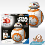 Star Wars: BB-8 droid, 99 db-os 3D puzzle és doboza (Ravensburger)
