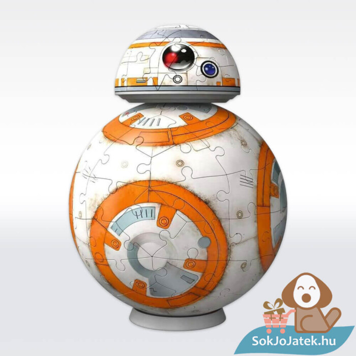 Star Wars: BB-8 droid, 99 db-os 3D puzzle megépítve (Ravensburger)