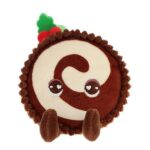 plüss karácsonyi fatörzs süti