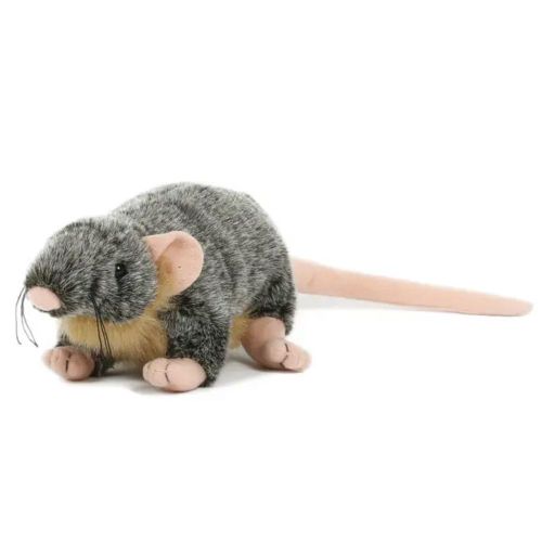 Élethű plüss patkány, 20 cm (Semo)