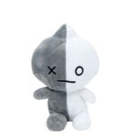 BT21: Van, a fekete-fehér őrző robot plüss, 26 cm (BTS karakter)