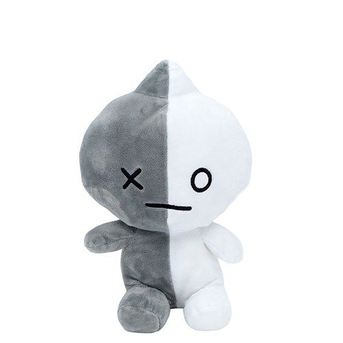 BT21: Van, a fekete-fehér őrző robot plüss, 26 cm (BTS karakter)