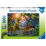 Dino oázis, 100 db-os XXL puzzle (Ravensburger, 12888)